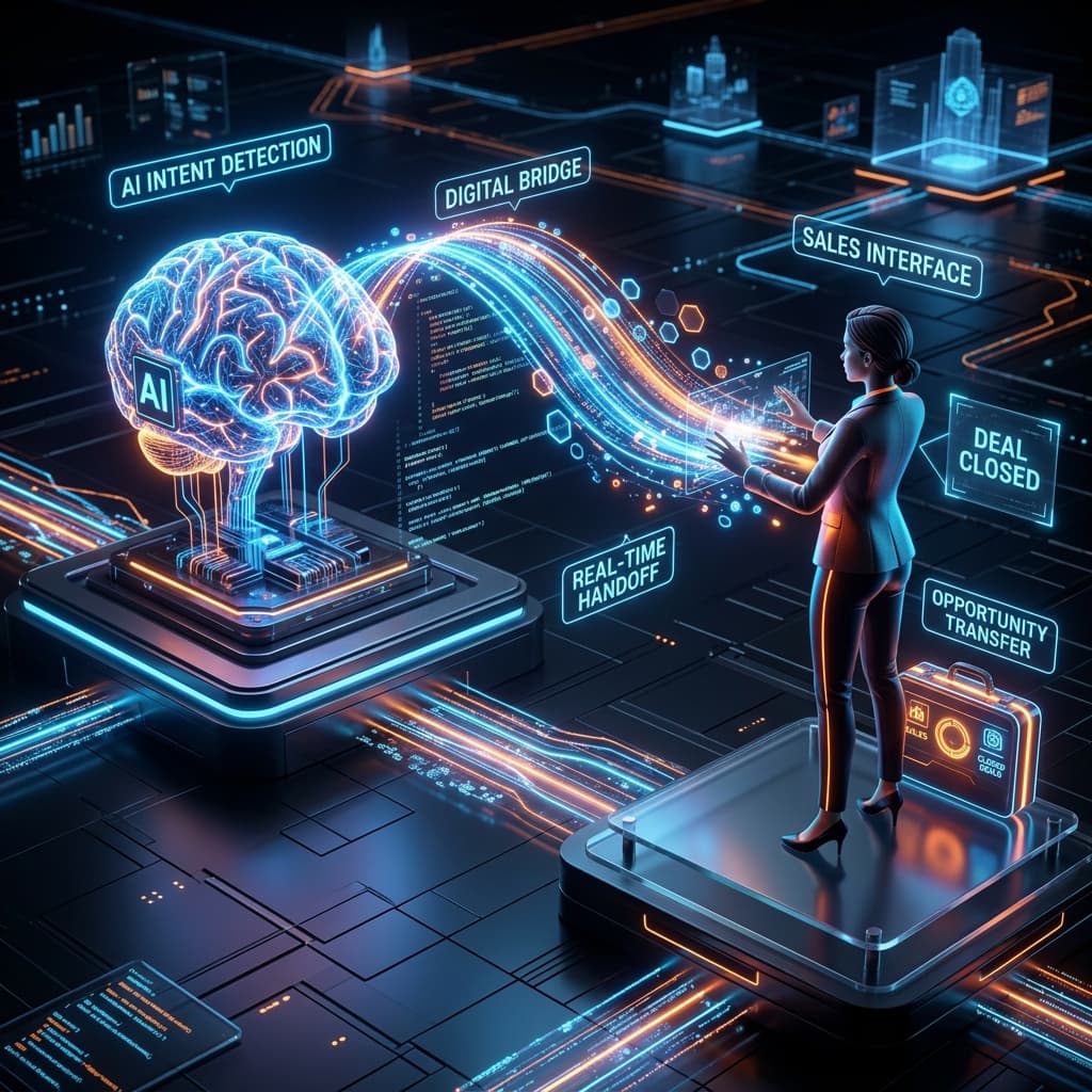 The AI-Sales Handoff: Why Your CRM Is Where Intent Goes to Die