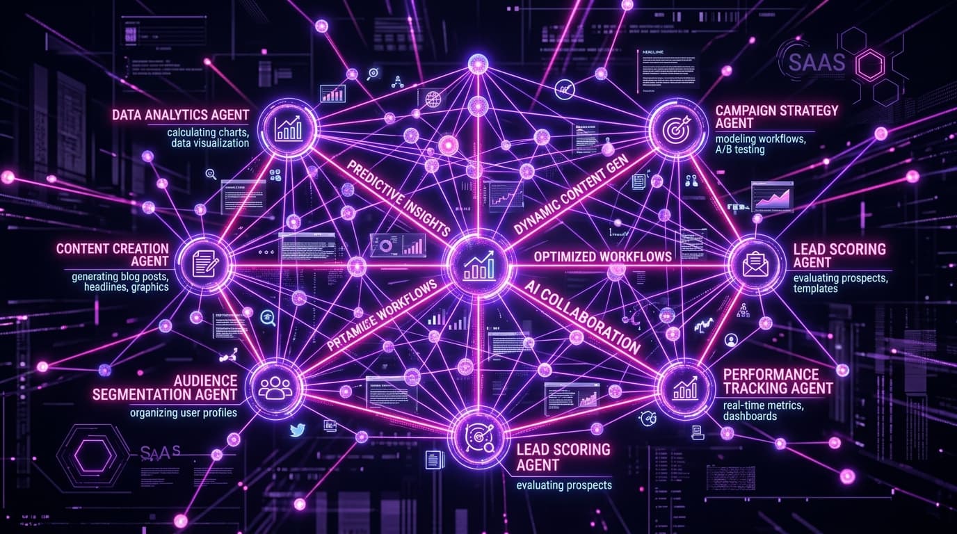 Multi-Agent Orchestration for B2B SaaS Marketing