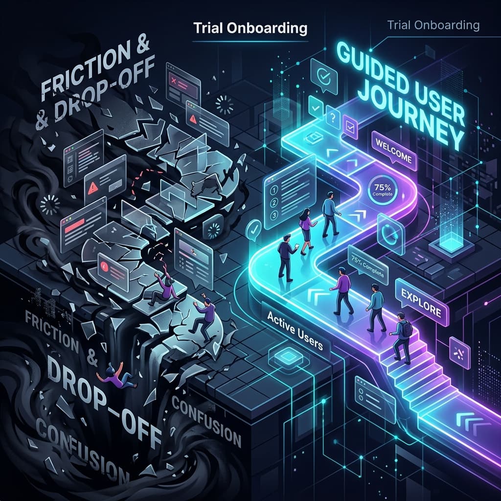 Fixing the SaaS Trial: Why 60% of Your Users Drop Off Unseen